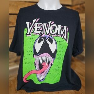 Mens size 2xl black marvel  enough shirt‎